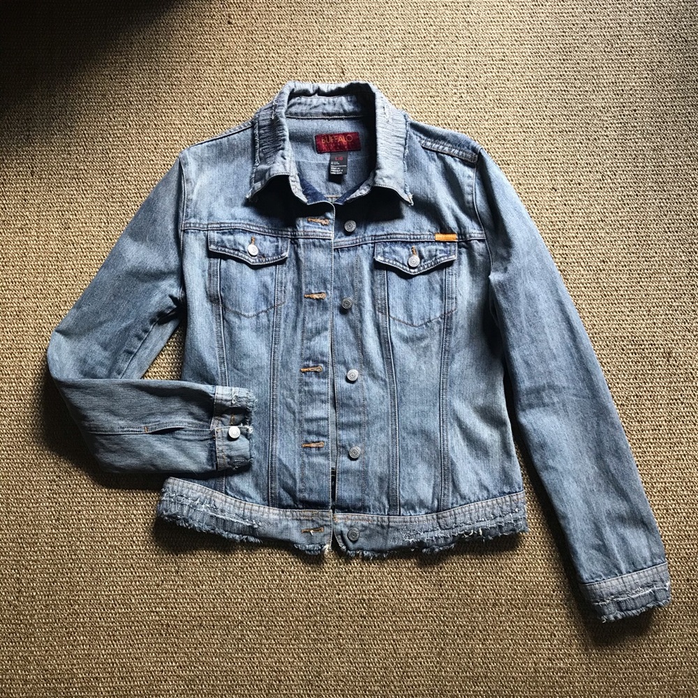 Buffalo David Bitton Jean Jacket Soft Washed Denim